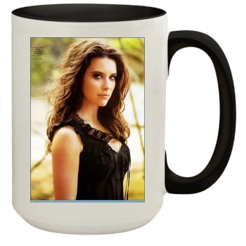 Evangeline Lilly 15oz Colored Inner & Handle Mug