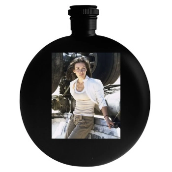 Evangeline Lilly Round Flask