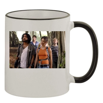 Evangeline Lilly 11oz Colored Rim & Handle Mug