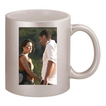 Evangeline Lilly 11oz Metallic Silver Mug