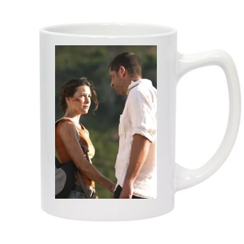 Evangeline Lilly 14oz White Statesman Mug