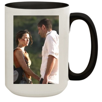 Evangeline Lilly 15oz Colored Inner & Handle Mug