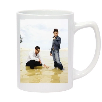 Evangeline Lilly 14oz White Statesman Mug