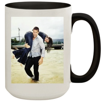 Evangeline Lilly 15oz Colored Inner & Handle Mug