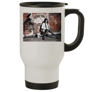 Famke Janssen Stainless Steel Travel Mug