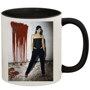 Famke Janssen 11oz Colored Inner & Handle Mug