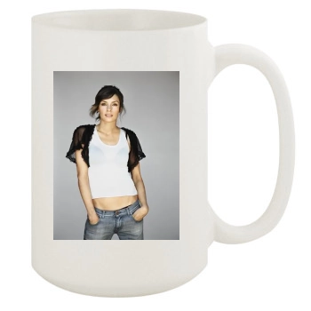 Famke Janssen 15oz White Mug