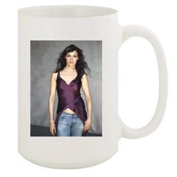 Famke Janssen 15oz White Mug