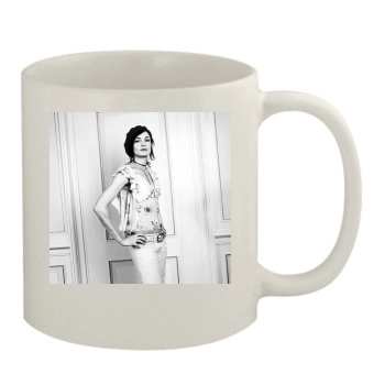 Famke Janssen 11oz White Mug