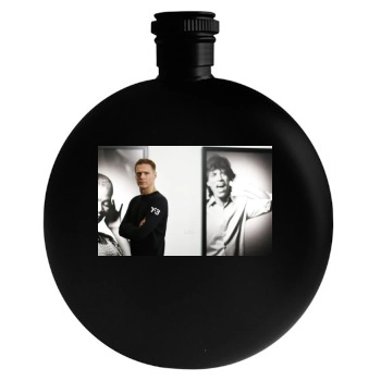 Bryan Adams Round Flask