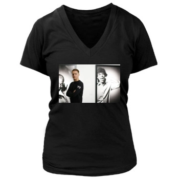 Bryan Adams Women's Deep V-Neck TShirt