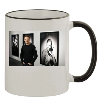 Bryan Adams 11oz Colored Rim & Handle Mug