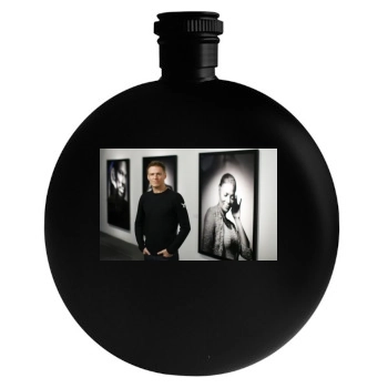 Bryan Adams Round Flask