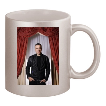 Daniel Day Lewis 11oz Metallic Silver Mug