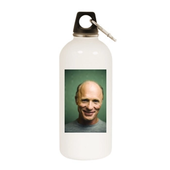 Ed Harris White Water Bottle With Carabiner