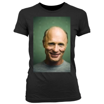 Ed Harris Women's Junior Cut Crewneck T-Shirt