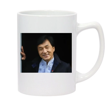 Jackie Chan 14oz White Statesman Mug