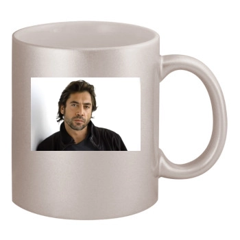 Javier Bardem 11oz Metallic Silver Mug