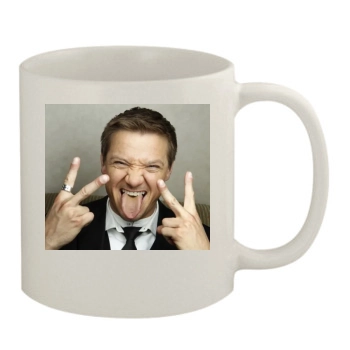 Jeremy Renner 11oz White Mug