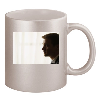 Jeremy Renner 11oz Metallic Silver Mug