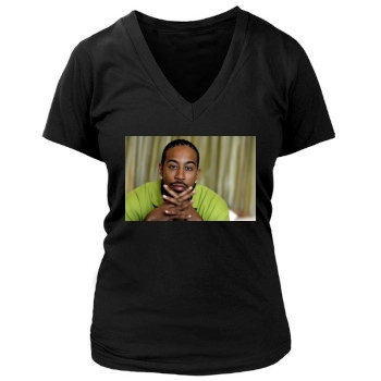 Ludacris Women's Deep V-Neck TShirt