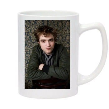 Robert Pattinson 14oz White Statesman Mug