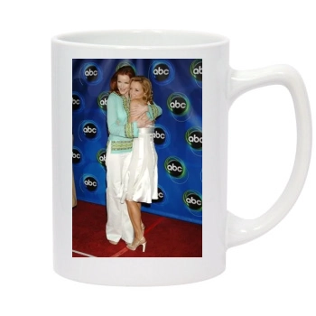 Felicity Huffman 14oz White Statesman Mug