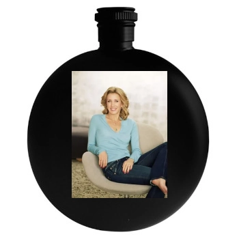 Felicity Huffman Round Flask