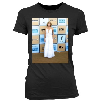 Felicity Huffman Women's Junior Cut Crewneck T-Shirt