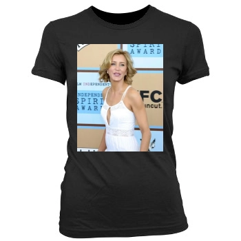 Felicity Huffman Women's Junior Cut Crewneck T-Shirt