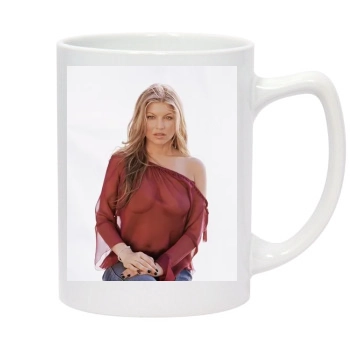 Fergie 14oz White Statesman Mug