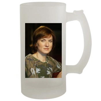 Fiona Bruce 16oz Frosted Beer Stein