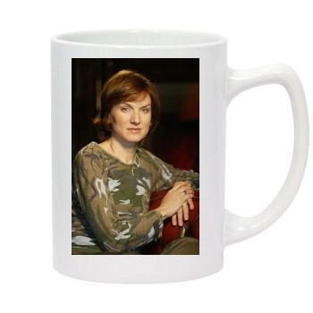 Fiona Bruce 14oz White Statesman Mug