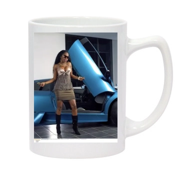 Foxy Brown 14oz White Statesman Mug