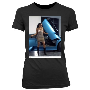 Foxy Brown Women's Junior Cut Crewneck T-Shirt