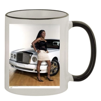 Foxy Brown 11oz Colored Rim & Handle Mug