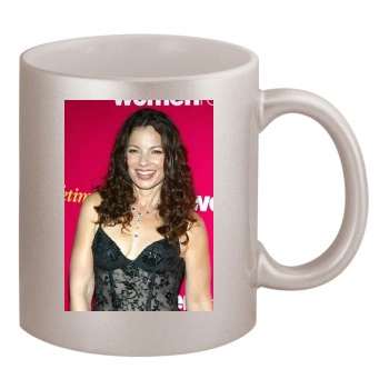 Fran Drescher 11oz Metallic Silver Mug