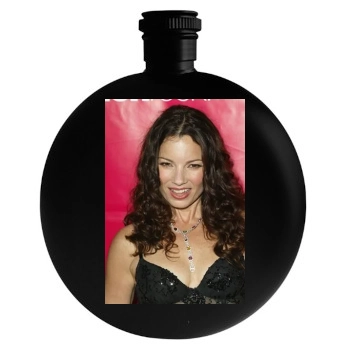 Fran Drescher Round Flask