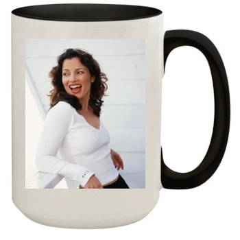 Fran Drescher 15oz Colored Inner & Handle Mug