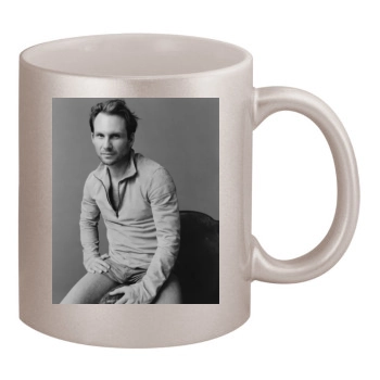 Christian Slater 11oz Metallic Silver Mug