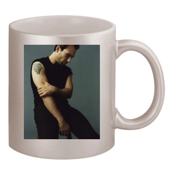 Christian Slater 11oz Metallic Silver Mug