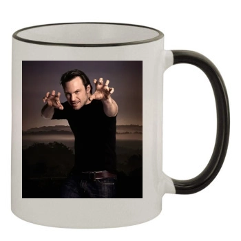 Christian Slater 11oz Colored Rim & Handle Mug