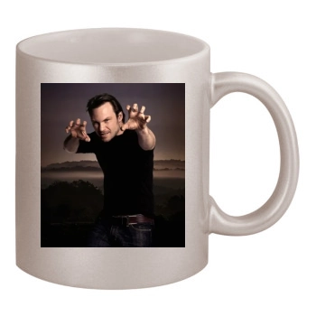 Christian Slater 11oz Metallic Silver Mug