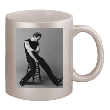 Christian Slater 11oz Metallic Silver Mug