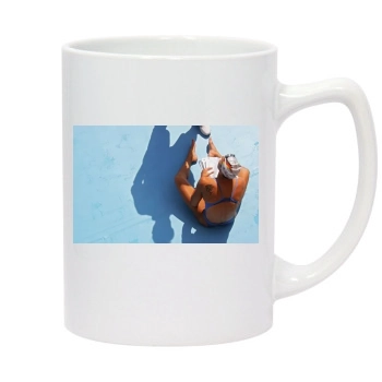 Franziska van Almsick 14oz White Statesman Mug