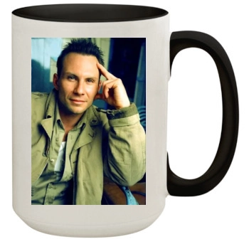 Christian Slater 15oz Colored Inner & Handle Mug