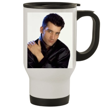 Clive Owen Stainless Steel Travel Mug