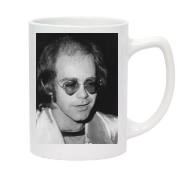 Elton John 14oz White Statesman Mug