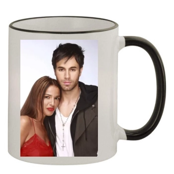 Enrique Iglesias 11oz Colored Rim & Handle Mug