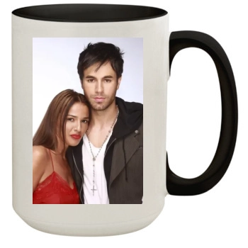 Enrique Iglesias 15oz Colored Inner & Handle Mug